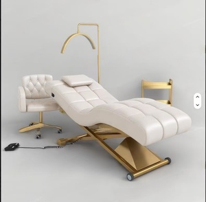 Nueva Cama Eléctrica Curva para Pestañas, Cama de Belleza para Salón, Set de Cama Facial para Estética - Product Image 6