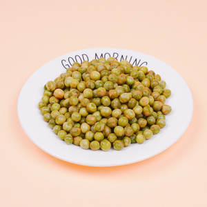 Collations de <span class=keywords><strong>pois</strong></span> verts de qualité supérieure légèrement aromatisées à l'ail haricots frits croustillants en vrac économique sac cuit au four salé non artificiel - Product Image 2