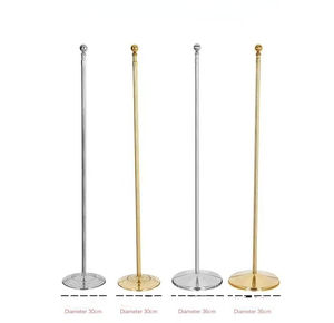 Support de drapeau d'intérieur, base télescopique en acier inoxydable, sol, mât de drapeau d'intérieur, Table d'atterrissage, drapeau de bureau de conférence - Product Image 6