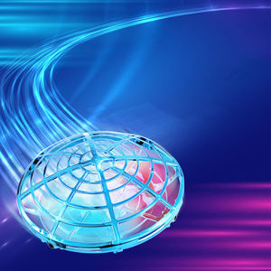 Jouet volant contrôlé par montre connectée - 360 °   Rotation, lumières colorées, commutation de mode fluide, excellent cadeau pour les enfants - Product Image 5