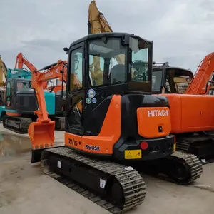 Miniexcavadora ZX55 de 5 Toneladas con Giro Cero en la Cola, Ideal para Proyectos de Jardinería y Construcción Urbana (Oferta) - Product Image 4