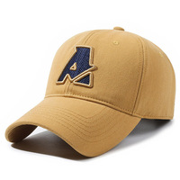 Gorra de béisbol deportiva versión coreana red roja bordada letra grande Instagram marca Hard Top Cap para negocios para hombre mujer