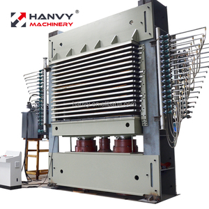 Ligne de collage et de pressage de contreplaqué Hanvy automatique populaire <span class=keywords><strong>5</strong></span> * 5ft haute efficacité Chine - Product Image 1