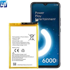 Baterai Ponsel BL-58BT untuk Tecno Pouvoir 4 LC7 Pouvoir 4 Pro Spark Power <span class=keywords><strong>2</strong></span> LC8 Spark 6 Air KE6 Pova LD7 - Product Image 5
