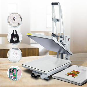 Tự động mở 16*20 t Áo sơ mi in ấn thăng hoa chuyển máy 40*50 Máy ép nhiệt - Product Image 1