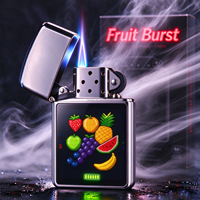 Briquet électronique automatique vintage jetable à clapet, personnalisé ODM, fabriqué en UE, rechargeable par USB Type-C, 1-6 ml