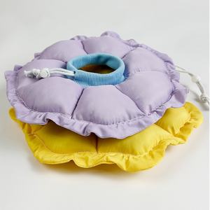 <span class=keywords><strong>Collier</strong></span> Élizabetain Ajustable pour Grand <span class=keywords><strong>Chat</strong></span>, <span class=keywords><strong>Collier</strong></span> Élégant pour Chien, Cône Souple et Durable pour Animaux avec Rivets, Aide à Empêcher de Lécher les Plaies Post-Opératoires - Product Image 4