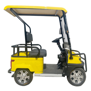 Offre Spéciale – Voiturette Électrique Tout-Terrain 4 Roues Ouverte 60V 800W avec Double Frein à Disque et Radio MP3 pour Villa, Jardin et Propriété Privée – Véhicule <span class=keywords><strong>de</strong></span> Mobilité - Product Image 3