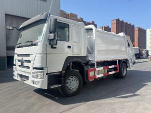 Camion à ordures compacteur à chargement arrière RHD 4x2 9m³ 10m³ 12m³ avec transmission manuelle, moteur et pompe, pour déchets municipaux - Product Image 3