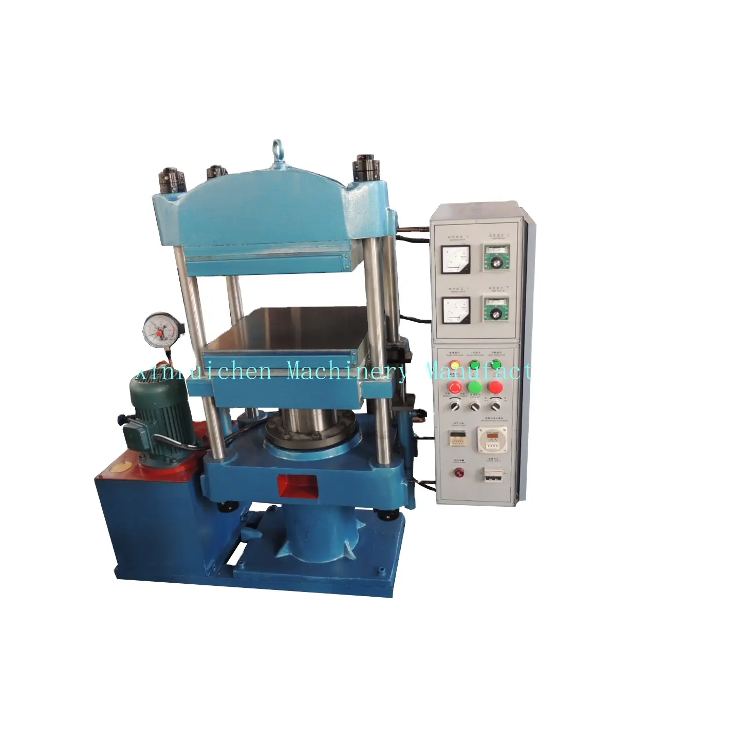 Máquina de vulcanización de prensado en caliente de grafito 50T, máquina formadora de prensado en caliente, prensa hidráulica de temperatura de presión de calentamiento