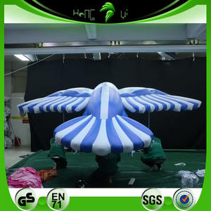 Pigeon gonflable personnalisé, ballon d'<span class=keywords><strong>oiseau</strong></span> bleu et blanc gonflable pour défilé, publicité gonflable, modèle d'<span class=keywords><strong>oiseau</strong></span> animal - Product Image 3
