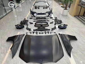 Kit de carrocería <span class=keywords><strong>F30</strong></span> a G20 LCI para <span class=keywords><strong>BMW</strong></span> 3 Series <span class=keywords><strong>F30</strong></span> F35 actualización 2023 G20 G28 MT parachoques de coche guardabarros capó falda lateral faros luces traseras - Product Image 2