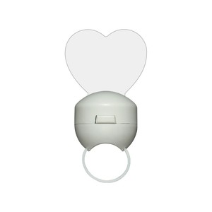 Anillo de luz LED acrílico mini para conciertos, fiestas, eventos, accesorios de animación, cuerpo de plástico con impresión de logotipo. - Product Image 2