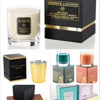 Boîte cadeau diffuseur de parfum de luxe en carton certifié avec fermeture magnétique et estampage à chaud pour l'emballage de parfums d'intérieur