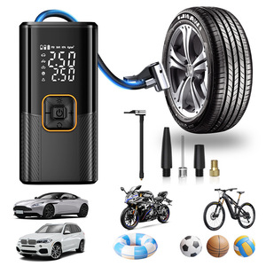 Inflador <span class=keywords><strong>de</strong></span> Neumáticos Eléctrico Inalámbrico Portátil <span class=keywords><strong>de</strong></span> Alta Presión <span class=keywords><strong>de</strong></span> 120 W, <span class=keywords><strong>Compresor</strong></span> <span class=keywords><strong>de</strong></span> Aire Digital para Automóvil con Material ABS <span class=keywords><strong>de</strong></span> 150 psi - Product Image 1