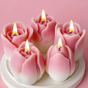 Molde de Silicona 3D con Forma de Tulipanes para Resina Epoxi, Jabón Artesanal y Velas de Cera de Soja - Product Image 2