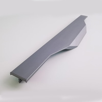 Poignées de porte de placard en alliage d'aluminium pour tiroirs et commodes - Design minimaliste moderne, forme barre durable