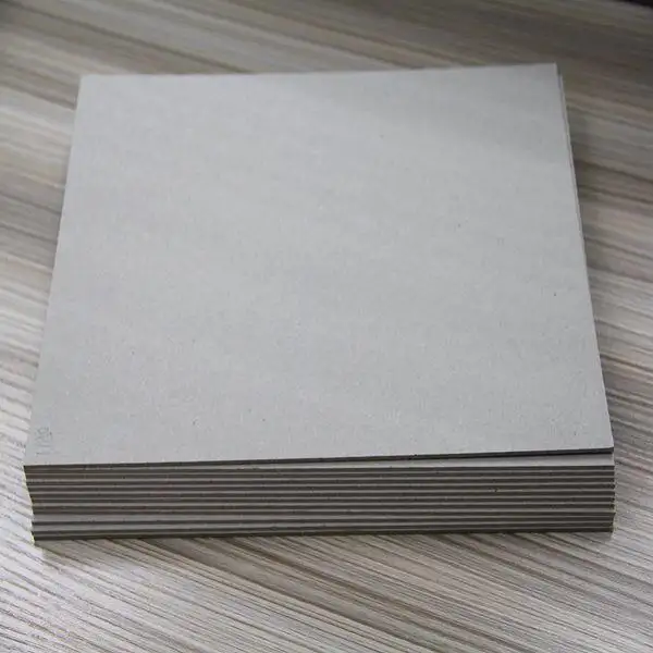梱包および印刷用グレーボード/グレーチップボードグレー紙ノートブックカバー2.0mmグレーボード梱包箱カートン印刷