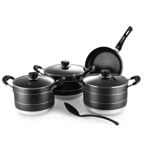 Manttra 8 Quarts 5Pc Penanak Tekanan, Set Alat Masak Multi-tekanan Harga Terbaik