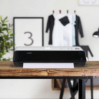 Nouvelle imprimante thermique à jet d'encre portable mini A4, encre éco-solvant, prend en charge l'impression de photos PDF, plaque à plat flexible, garantie 1 an