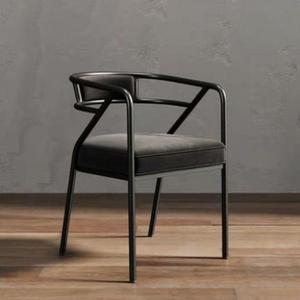 Fauteuil moderne en aluminium avec accoudoirs pour restaurant, chaise de salle à manger, mobilier d'hôtel et de café, vente en gros - Product Image 6