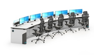 Consola de Control de Vehículos Aéreos No Tripulados, Consola de Centro de Comando de Emergencia para Tráfico Aéreo - Product Image 6