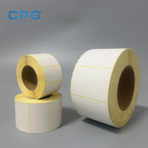 Custom High Quality Top Coated Thermal Barcode Label 4x6 Waterproof Thermal Shipping Labels Fanfold - Product Image 1