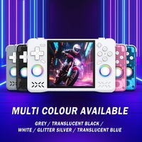 Consola de Juegos Portátil con Pantalla IPS de 4 Pulgadas, Doble Joystick, Sistema Linux, Carcasa de PC, RG351P, Wi-Fi, para Juegos de PS1 y N64 para Niños, Perfecta