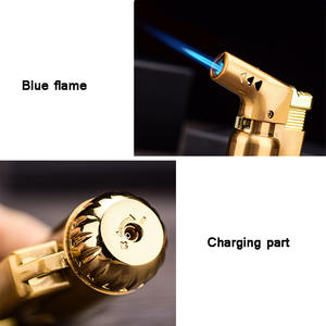 Nouveau Offre Spéciale électronique USB coupe-vent logo personnalisé puissant allume-cigare en métal rechargeable - Product Image 5