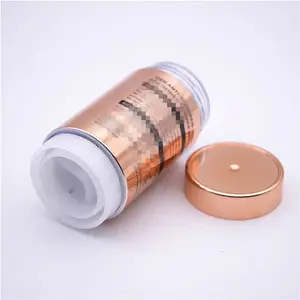 Roll On Cosmetic Empty Rose Gold Deodorant Packaging Tube Container 1oz