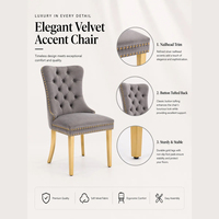 Ensemble de table et chaises de salle à manger de luxe en acier inoxydable et marbre, style italien, pour 4, 6 ou 8 personnes, idéal pour restaurant