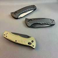 Couteau pliant EDC de collection Modèle 980 G10 à poignée rainurée, changement de lame par bouton-poussoir, pour le camping, trois finitions, deux coloris, OEM