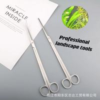 Outils d'aquascaping Jusuo, ciseaux pour plantes aquatiques, pinces courbées, forceps, grattoir, kit d'accessoires et d'outils pour aquarium, aquascapin