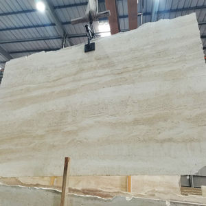TMZ Traverten Travertin naturel de haute qualité Italie blanc ivoire pour sol et mur Coverin - Product Image 6