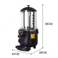 Machine à chocolat chaud semi-automatique 5l10l, distributeur de café, distributeur de chocolat chaud, machine à boissons chaudes