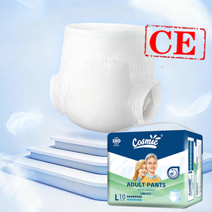 Pannolini a mutandina per adulti, traspiranti, usa e getta, per l'incontinenza di adulti e anziani - Product Image 1