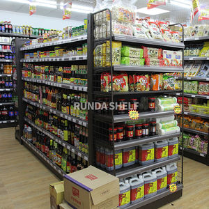 Super étagères de présentation Étagères de supermarché Vente en gros Plaque à cavité double face Fournisseurs d'étagères de magasin de snack - Product Image 1