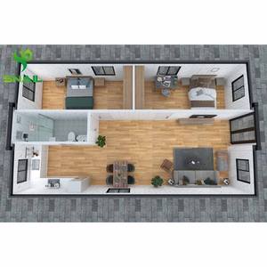 SNAIL 40 pies Canadá resistente al viento plegable expandible casa contenedor <span class=keywords><strong>cabañas</strong></span> casas prefabricadas <span class=keywords><strong>cabañas</strong></span> Casa de construcción - Product Image 4