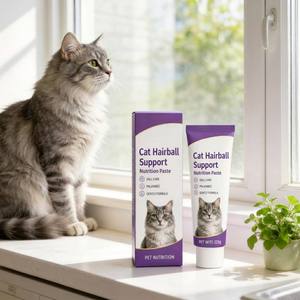 Pasta <span class=keywords><strong>para</strong></span> el Alivio de Bolas de Pelo en Gatos y <span class=keywords><strong>Perros</strong></span>, Soporte Estomacal <span class=keywords><strong>para</strong></span> Mascotas, Restauración Física Científica, Calma, Alivio de Bolas de Pelo, Comodidad, Seguro, Uso Diario - Product Image 1