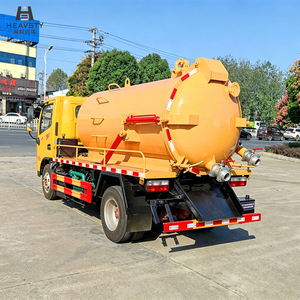 Camión Cisterna de Vacío Dongfeng 5CBM SK-9 con Circulación de Agua Diésel Automática <span class=keywords><strong>para</strong></span> Limpieza de Alcantarillado - Product Image 3
