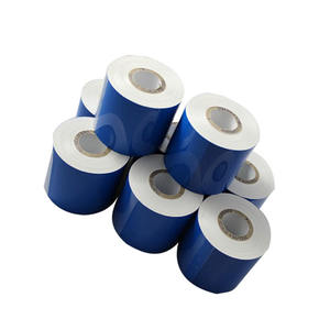 110MM*300M PURE BRIGHT <strong>White</strong> Color <strong>Ink</strong> Barcode Resin Thermal <strong>Ribbon</strong> Type Label Printing <strong>Ribbon</strong> - Product Image 3