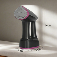 Défroisseur Vapeur Électrique Portable de Voyage 2500 PA, Fer à Repasser à Sec, Anti-Plis à Prise Automatique 1500W, Garantie 1 An