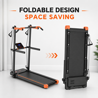 Caminadora Eléctrica Plegable de Alta Relación Calidad-Precio, Equipo de Ejercicio para Oficina en Casa, Máquina para Caminar Portátil