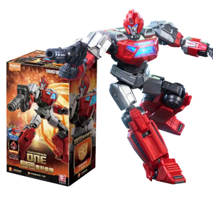 Bloks Transformers ONE Beyond Edition Dark Optimus Prime, Set de Bloques de Construcción, Modelo Detallado de Nemesis Prime, Juguete para Niños, Regalo - Product Image 1