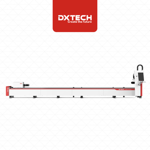 Dxtech 2000W Découpeuse laser à double table avec mandrin automatique pour acier, métal, tube, tuyau, tôle - Product Image 2