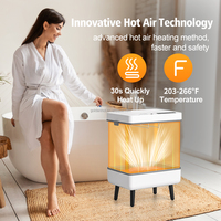 Nouveau design de salle de bain, seau chauffant pour serviettes de 35 L, panier chauffant pour serviettes pliable pour les spas