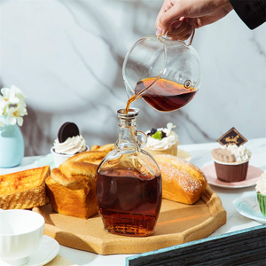 Bouteilles en verre de 8 oz et 12 oz pour <span class=keywords><strong>sirop</strong></span> <span class=keywords><strong>d</strong></span>'érable, <span class=keywords><strong>prix</strong></span> bas, bouchon à vis, distributeur pour jus et <span class=keywords><strong>sirop</strong></span> de chocolat - Product Image 6