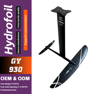 GY 930 Mât en aluminium et carbone, aile, aileron Efoil, planche électronique de kitesurf, planche de surf, planche de surf à foil, hydrofoil pour sports nautiques - Product Image 1