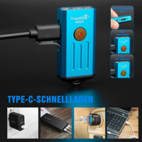 TrustFire MINIX EDC lampe de poche 365nm lampe UV poche lumière rouge MINI lampe torche d'urgence