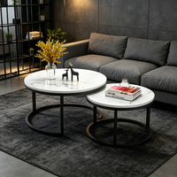 Table d'appoint minimaliste moderne créative et mobile, table basse carrée élégante en fer et métal pour salon